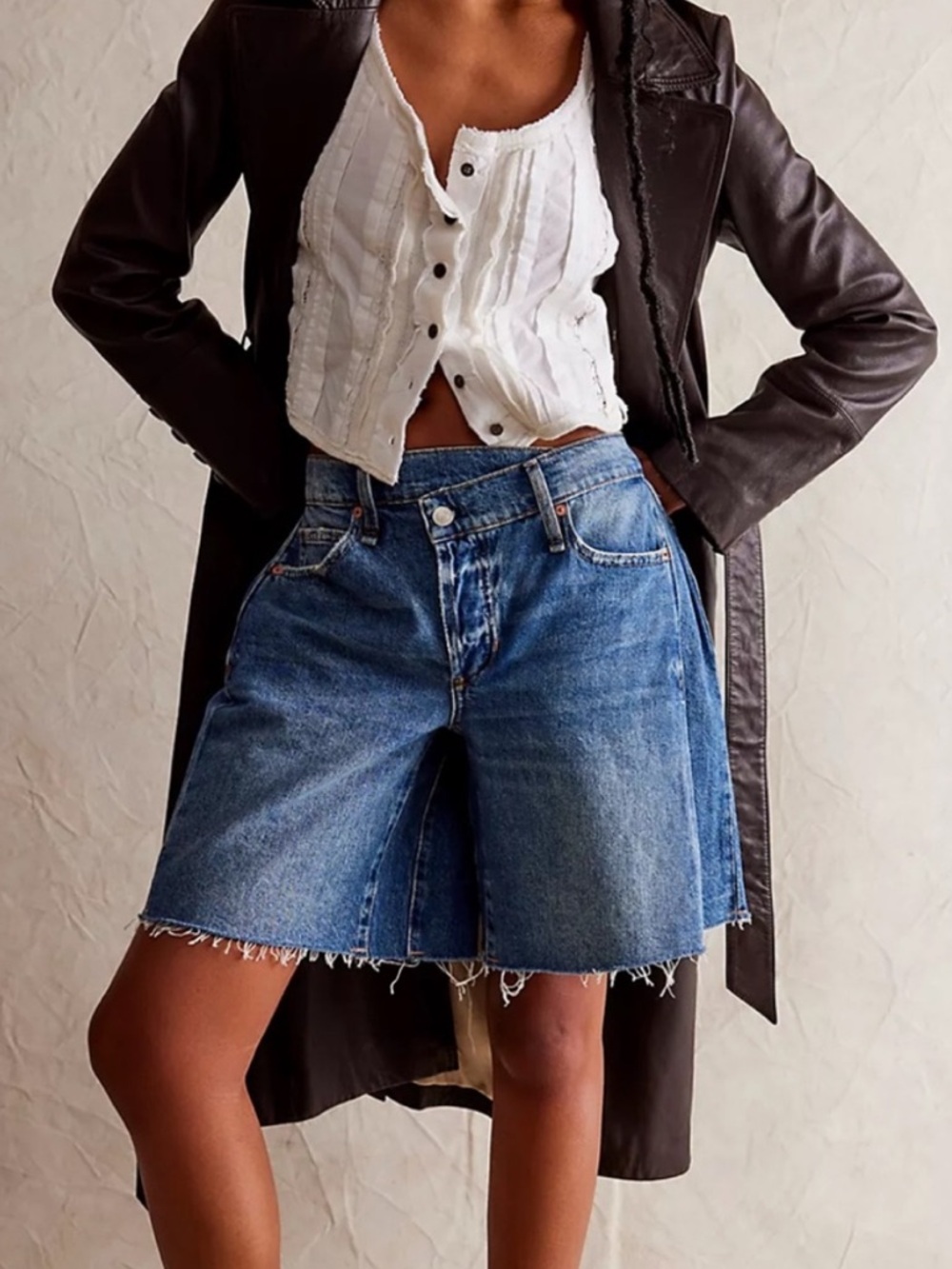 Free People We The Free Boomerang Long Shorts